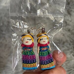 Mexican doll earrings